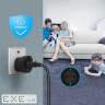 Перехідник EU to UK 220V black Essager (ECTZH-YCC01-Z)