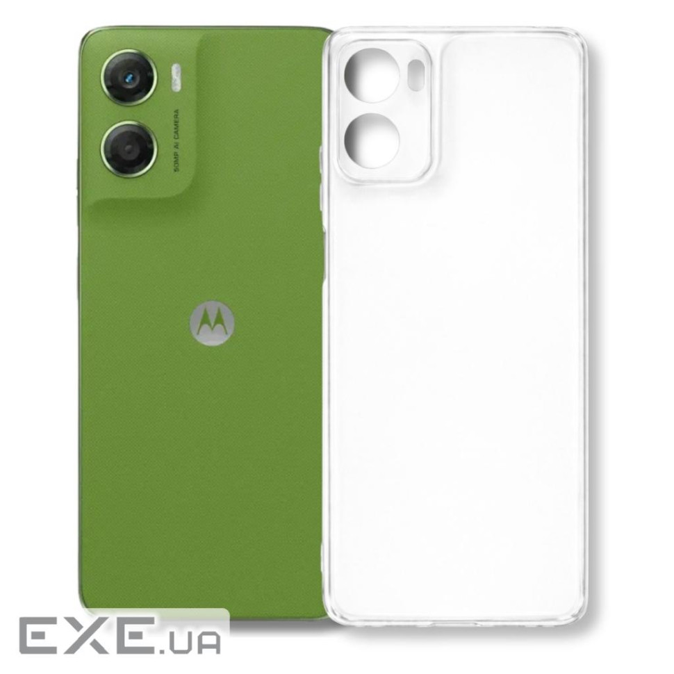 Чохол до мобільного телефона BeCover Motorola Moto G06 / G06 Power 4G Transparancy (715054)