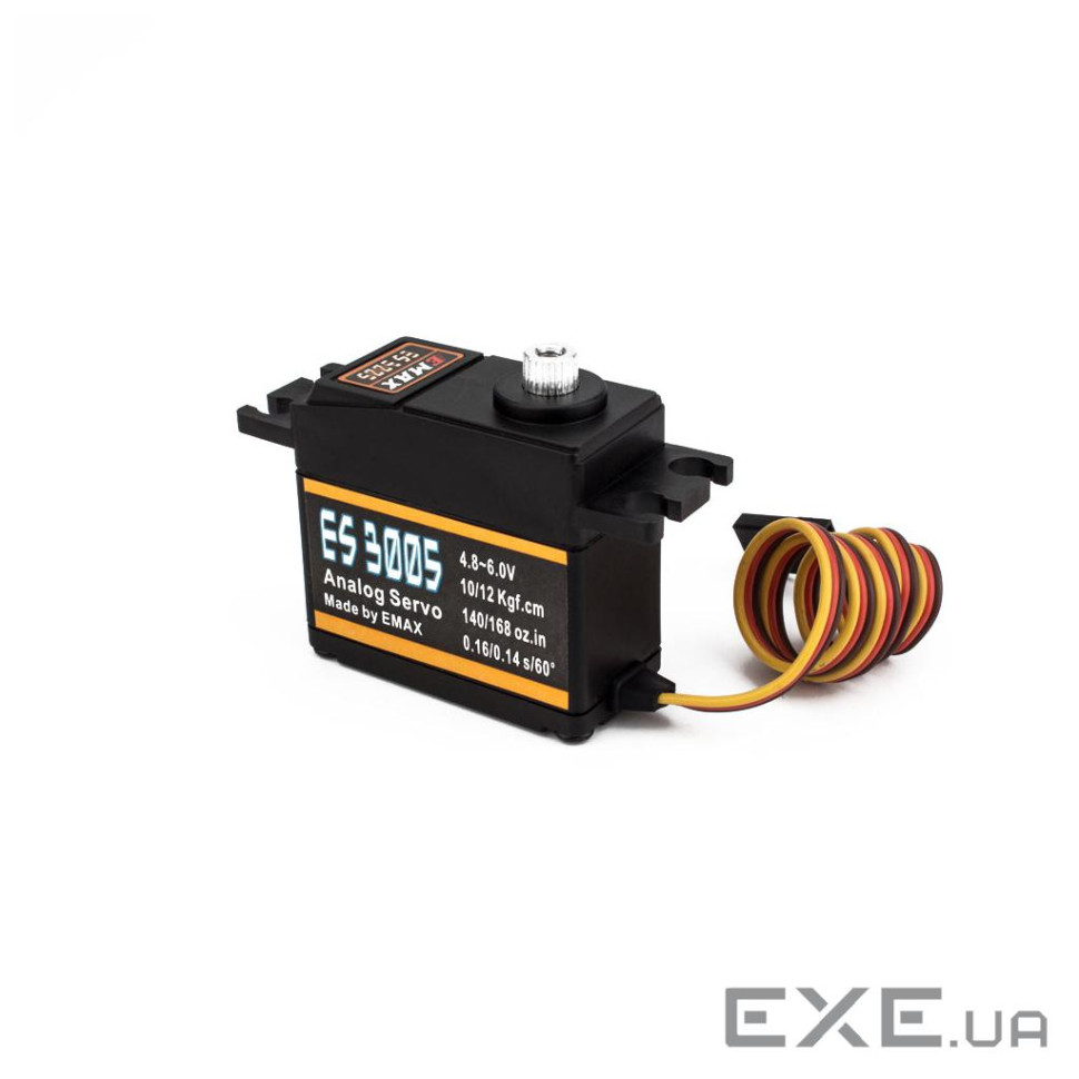 Сервопривід для дрона Emax ES3005 42g Metal Analog Servo for RC Airplane Waterproof (0102007001)