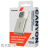 CANYON magnetic power bank OnPower 500 PD20W 5000mAh Aluminium Star Grey (CNS-CPB500G)