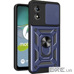 Чeхол-накладка BeCover Military для Motorola Moto E14 Blue (713053)
