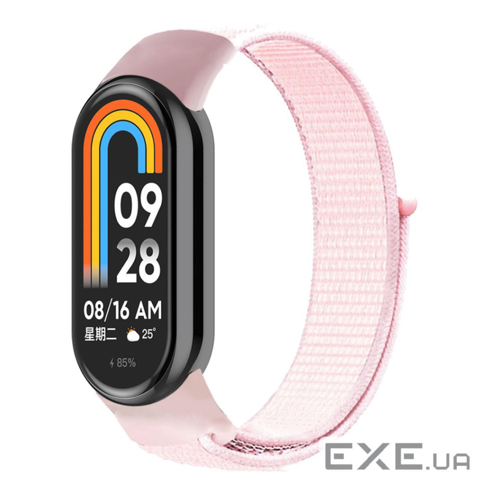 Ремінець до фітнес браслета Armorstandart для Xiaomi Smart Band 10/9/8 Pink (ARM86901)