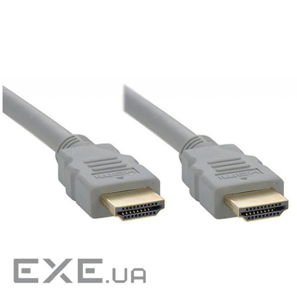 Кабель мультимедійний HDMI M to HDMI M 2.0m V2.0 grey REAL-EL (EL123500046)
