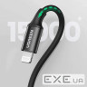 Дата кабель USB-C to Lightning 1.0m US1713A Nickel Plating ABS Shell Black Ugreen (60751)