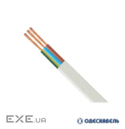 Кабель Одескабель ШВВПн 3х2,5 ціна за метр (бух.200м) білий (8211 200м)