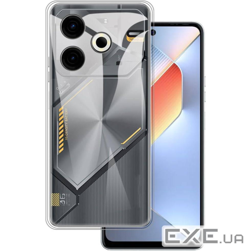 Чeхол-накладка BeCover для Tecno POVA 6 Neo (LI6) Transparancy (711762)