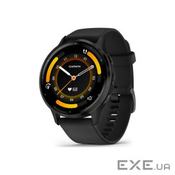 Смарт-годинник Garmin Venu 3, Black + Slate, GPS (010-02784-01)