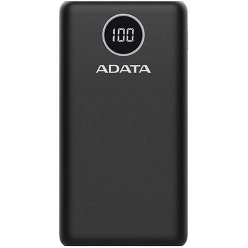 Універсальна мобільна батарея A-DATA P20000QCD 20000mAh Black (AP20000QCD-DGT-CBK)