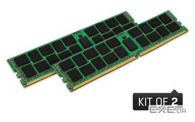 Оперативна пам'ять Kingston 16GB 2133MHz DDR4 Non-ECC CL15 DIMM (Kit of 2) 1Rx8 (K (KVR21N15S8K2/16)