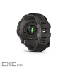 Смарт-годинник Garmin Instinct 3, 50mm, Solar, Black Bezel with Charcoal Band, GPS (010-02935-00)