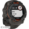 Смарт-годинник Garmin Instinct 3, 50mm, Solar, Black Bezel with Charcoal Band, GPS (010-02935-00)