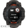 Смарт-годинник Garmin Instinct 3, 50mm, Solar, Black Bezel with Charcoal Band, GPS (010-02935-00)