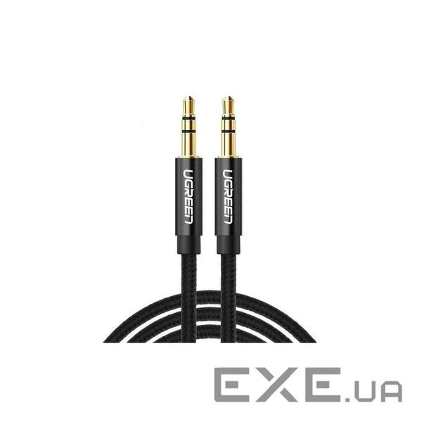 Кабель UGREEN AV112 mini-jack 3.5 мм 2м Black (50363)