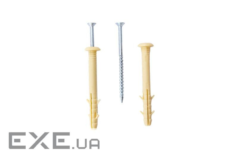 Дюбель-гвоздь швидкого монтажу (APRO) грибок 6*60 (пач - 100шт) ) (SMTG-60060)