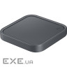 Зарядний пристрій Samsung 15W Wireless Charger Pad Dark Gray (EP-P2400TBEGEU)