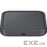 Зарядний пристрій Samsung 15W Wireless Charger Pad Dark Gray (EP-P2400TBEGEU)