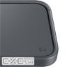 Зарядний пристрій Samsung 15W Wireless Charger Pad Dark Gray (EP-P2400TBEGEU)
