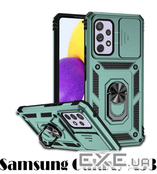 Чохол-накладка BeCover Military для Samsung Galaxy A33 SM-A336 Dark Green (707386)