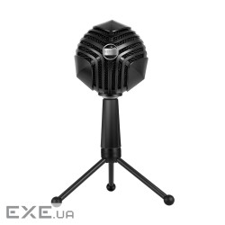Мікрофон Vertux Sphere LED USB Black (sphere.black)