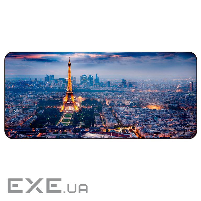 Килимок 300*600 тканинний "Ейфелева вежа" з бічним прошивкою, товщина 2 мм (ET362) (ET362)