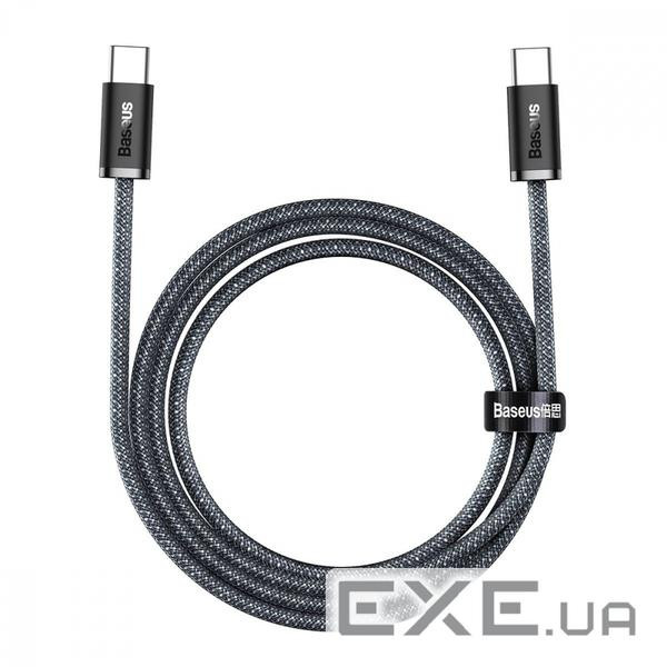 Кабель Baseus Dynamic Type-C to Type-C 100W 2M Сірий (CALD000316)