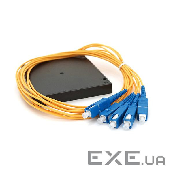 PLC splitter: 1x4 SC / UPC Merlion ML-OP-S623