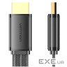 Кабель HDMI M-M, 2.0 м, V2.1, 8K 60Гц, плоский з обплетенням , Vention (ALKBH)