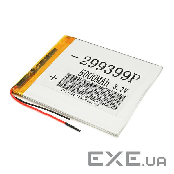 Літій-полімерний акумулятор 2.9*93*99mm (Li-ion 3.7В 4500мА&middot,год) (299399) ) (299399)