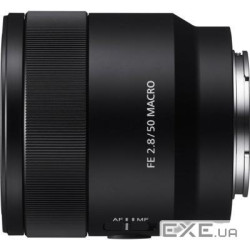 Об"єктив Sony 50mm, f/2.8 Macro для камер NEX FF (SEL50M28.SYX)