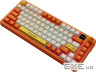 Клавіатура Ajazz AK820 MAX RGB Avocado Switch Wireless With Screen (AK820MAX-AS-OW) Orange Ajazz AK820 MAX RGB Avocado S