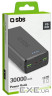 УМБ SBS 30000mAh 20W PD,QC, 2xUSB-A, 2xUSB-C Black (TTBB30000PD20K)