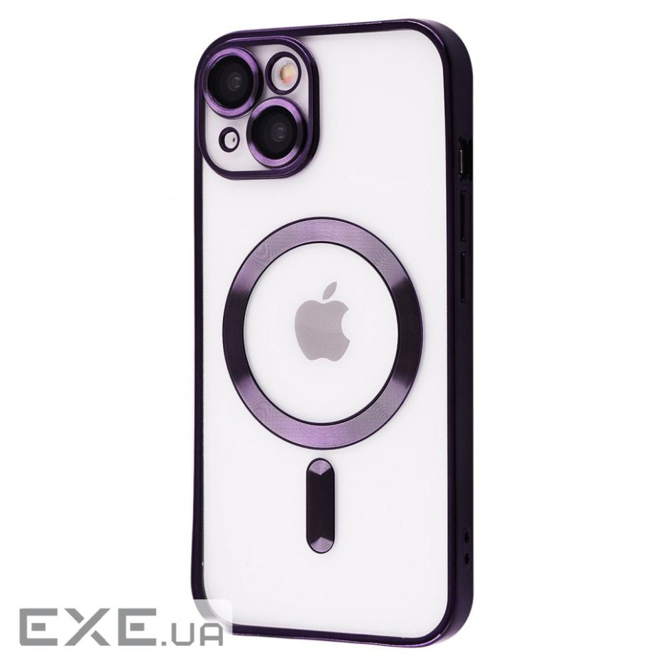 Чохол Metal Matte Case with Magnetic Ring iPhone 13 deep purple (54515 deep purple)