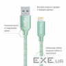 Дата кабель USB 2.0 AM to Lightning 1.0m mint ColorWay (CW-CBUL004-MT)