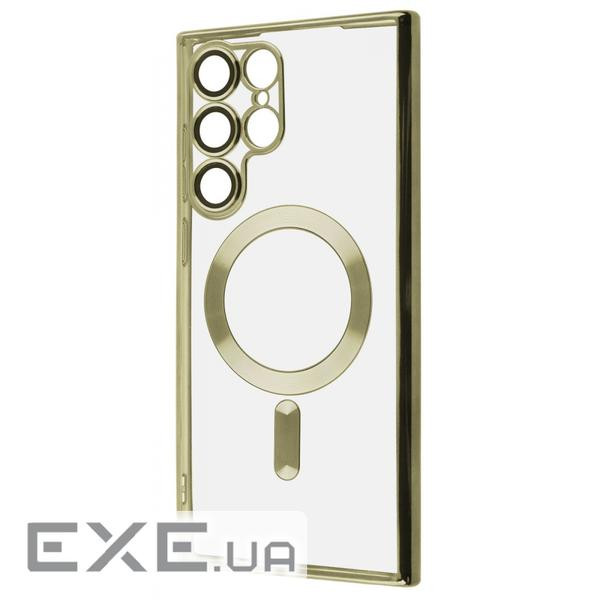 Чохол WAVE Metal Color Case with Magnetic Ring Samsung Galaxy S22 Ultra gold (55254 gold)