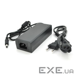 Імпульсний адаптер живлення YM-2430+ 24В 3А (72Вт) штекер 5,5 / 2,5+ кабель живлення, довжина 1,10м, ,