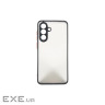 Чохол до мобільного телефона Dengos Kit Samsung Galaxy A56 Matte + glass (Black) (DG-KM-141)