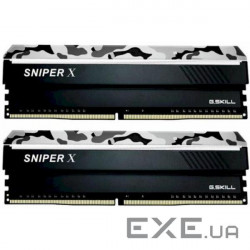Модуль пам'яті G. SKILL Sniper X Urban Camo DDR4 3200MHz 16GB Kit 2x8GB (F4-3200C16D-16GSXWB)