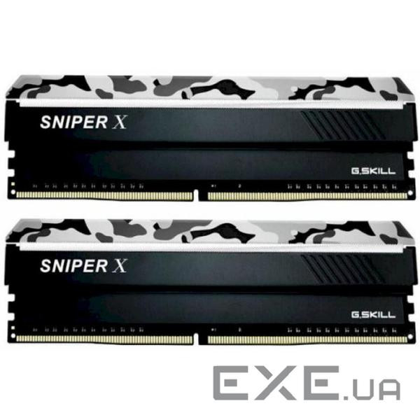 Модуль пам'яті G. SKILL Sniper X Urban Camo DDR4 3200MHz 16GB Kit 2x8GB (F4-3200C16D-16GSXWB)