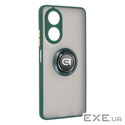 Чохол до мобільного телефона Armorstandart Frosted Matte Ring OPPO A58 4G Dark Green (ARM72704)