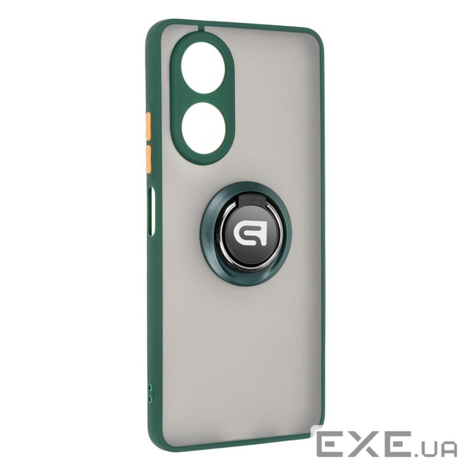 Чохол до мобільного телефона Armorstandart Frosted Matte Ring OPPO A58 4G Dark Green (ARM72704)
