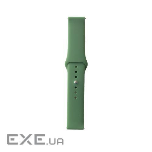 Ремінець для смарт годинника Amazfit, Samsung, Huawei, 22 mm, SILICONE, Green