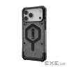 Чохол UAG для iPhone 17 Pro Max, Pathfinder Clear MagSafe, Ash/Black (114552113140)