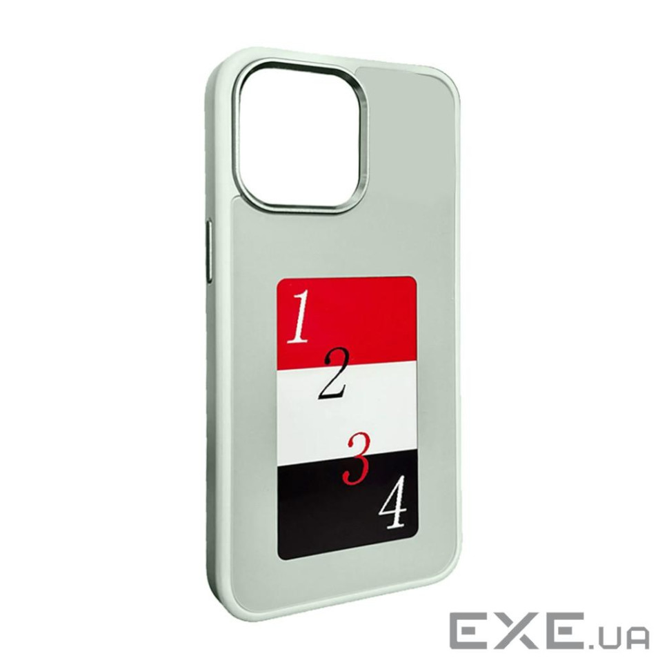 Чохол до мобільного телефона Armorstandart Ink Screen Apple iPhone 15 Pro White (ARM74562)