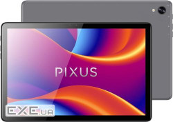 Планшет 10.1" Pixus Line, Grey, 1280x800, IPS, Unisoc Tiger T606 8x1.6GHz (Pixus Line, Grey 6/128Gb)