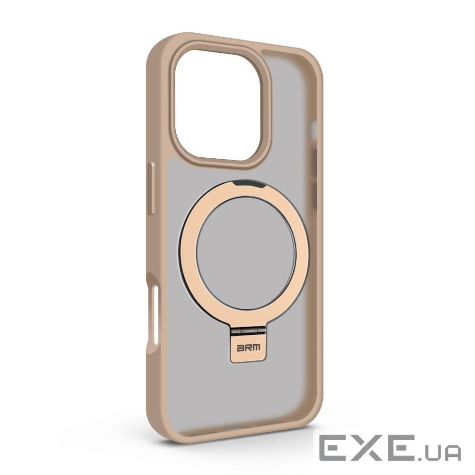 Чохол до мобільного телефона Armorstandart Unit Stand Apple iPhone 16 Pro Titanium Desert (ARM82256)