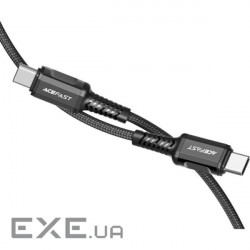Кабель ACEFAST C1-03 USB-C to USB-C 60W 1.2м Black (AFC1-03B)