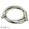 Патч-корд 3м UTP cat.5e, CU, 24AWG, gray GEAR (GPC-UTPCURJ45-3G)