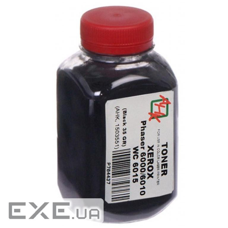 Тонер Xerox Ph6000/6010/WC6015, 35г Black AHK (1503551)