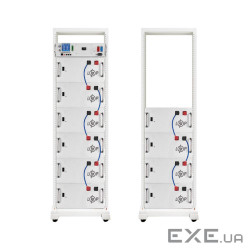 Аккумулятор LP LiFePO4 Battery HVM 512V 150Ah (76800 Wh) BMS 125А AB Lrack white (41900)
