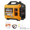Генератор інверторний БЕНЗИНОВИЙ MXR2350 (2 kW), однофазний, 220V, 50Hz, об&apos,єм бака 2.4л, ручни